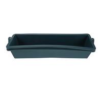 Homoyoyo 2Pcs 43Cm Livestock Feeding Trough for Pigs and Chickens - Plastic Drinking and Feeding Troughs for Farm Poultry and Goats