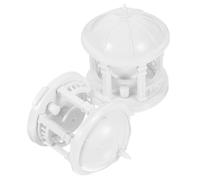 Homoyoyo 2pcs Abs Material Zen Adornment for Home Desktop Ornaments for Bonsai and Garden Decoration