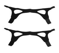 Homoyoyo 2Pcs Adjustable Breathable Chin Strap for Sleeping Anti Snore Jaw Support Band Snoring Belt Solution for Men and Women