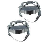 Homoyoyo 2pcs Adjustable Hard Hat Suspension Replacement Helmet Liner Accessories for Industrial Safety Helmets with Comfort Fit Suitable for Construction and Engineering Use