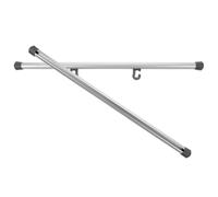 Homoyoyo 2pcs Aluminium Alloy Wall Scroll Hanger Painting Poster Frame DIY Hanging Display for Prints and Artwork Lightweight Wear Resistant Easy to Use for Home and Office
