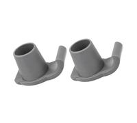 Homoyoyo 2Pcs Anti-Slip Walker Ski Glides for Elderly Walkers Replacement Feet Caps Easy No-Tool Installation Enhance Stability and Balance Various Surfaces Gray Accessories