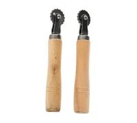 Homoyoyo 2pcs Beekeeping Wire Embedder and Beehive Nest Box Burying Tools for Apiary Use, Sturdy Gear Roller Set for Hive Frame Management and Beekeeping Maintenance