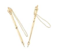 Homoyoyo 2pcs Bible Reading Guide Torah Book Metal Christian Bookmarks Yad Jewish Pointer