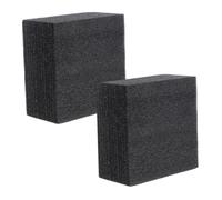 Homoyoyo 2pcs Black Floral Foam Blocks Reusable Foam Flower Arrangement Supplies for Dried Flowers Wedding Home Decoration Craft Workshop Florist Tools