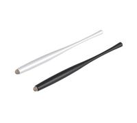 Homoyoyo 2pcs Capacitive Stylus Touch Screen Stylus Replacable Fiber Cloth Tip for Phone Tablet Writing Tool for Mobile Devices