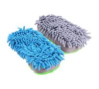 Homoyoyo 2pcs Car Cleaning Blocks Jumbo Sponge Car Wash Sponge for Auto Detailing Lightweight Practical for All Vehicle Types Random Color