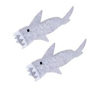 Homoyoyo 2pcs Chic Lizard Shark Costumes Reptile Accessories for Bearded Dragon Outfits for Holiday Festival