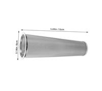 Homoyoyo 2pcs Cold Brew Coffee Filter Coffee Stainless Steel Infuser Filter Fine Tea Strainer Mason Jar 304 Stainless Steel Silver