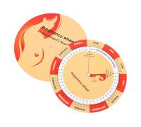 Homoyoyo 2pcs Color Printed Paper Fetal Development Chart for Expecting Moms Effortless Tracking Organization Pregnancy Record Guide
