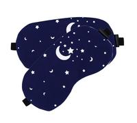 Homoyoyo 2pcs Cotton Sleep Masks for Teens Cooling Eye Mask for Sleep Eye Covers for Sleeping Home Travel Accessories