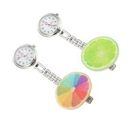 Homoyoyo 2pcs Digital Watch Women Fob Watches for Nurses Nursing Student Essentials Luminous Doctor Nurse