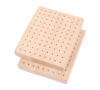 Homoyoyo 2pcs Doll Airing Base Clay Doll Stand Wooden Display Stand with Excellent Stability for Drying