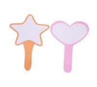 Homoyoyo 2pcs Dry Erase Score Paddles Boards for Quick Response Judges Voting and Scoring Erasable Handheld Whiteboards for Games Competitions and Events