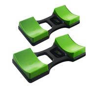 Homoyoyo 2pcs Dumbbell Rack Stand Set for Home Gym, Vertical Hand Weight Holder Small and Large Dumbbell Supports, Non-slip Fitness Equipment Storage for Workout and Strength Training