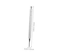 Homoyoyo 2Pcs Ear Acupuncture Pen Dual-Head Reflexology Tool Lightweight Portable Ear Point Probe for Relief and Facial Meridian Massage at Home