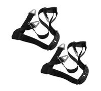 Homoyoyo 2pcs Elastic Hard Hat Strap with Quick-adjust Buckle High-strength Y-style Chin Rope for Secure Fit in Construction and High-risk Work Environments Safety Helmet Accessory