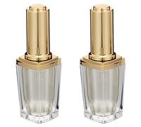 Homoyoyo 2pcs Empty Nail Polish Bottles Glass Bottles for Diy Nail Polish Multi-purpose for Art Supplies Random Color