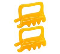 Homoyoyo 2pcs Fascia Beeswax Resin Massagers for Neck Back Shoulder Pain Relief Massage Tool for Lower Back Pain Relief and Body Relaxation