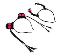 Homoyoyo 2pcs Funny Braid Headband Hair Braid Head Band Hair Wrap String for Girls Diy Braider Extensions Headband