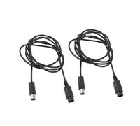 Homoyoyo 2pcs Gaming Console Extension Cable with Highspeed Data Transfer Long Gamepad Cord for Lag Gameplay Compatible with Wii and Multiple Controllers Flexible Design for Expanded Gaming