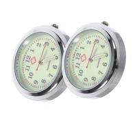 Homoyoyo 2pcs Glass Nursing Fob Watch Dial for Pocket Watch DIY Manual Replacement Face for Nurses and Doctors