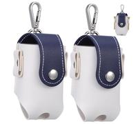 Homoyoyo 2pcs Golf Ball Holder Bag Breathable Storage Pouch Portable Organizer for Golfing Balls with Elastic Secure Design
