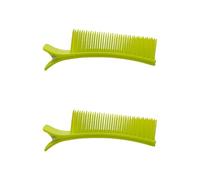 Homoyoyo 2pcs Grip Clips for Hair Sectioning, Grip Clips for Hair Sectioning,Professional Alligator, Stylist Nonslip for Salon Dying DIY (Large Size