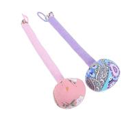 Homoyoyo 2pcs Handheld Massage Hammer Sticks with Cloth Portable Muscle Relaxation Tools for Back Neck Shoulder Soothing Warmth for Travel and Home Use
