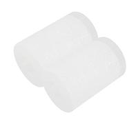 Homoyoyo 2pcs Hanging Glass Lamp Shades Frosted Linen Finish Decorative Replacement Covers for Pendant Lights Wall Sconces Chandeliers High Grade Material