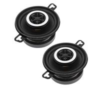 Homoyoyo 2pcs Hifi Coaxial Car Audio Loudspeakers Kit with Dome Tweeter Quick Installation Horn Replacement for Vehicle Door Speakers Compatible with Electric Air Horn Systems