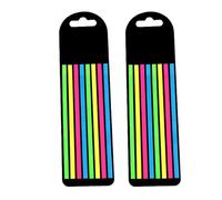 Homoyoyo 2pcs Household Sentence Markers Guided Reading Strips Pet Sturdy Fluorescence Reading Strips Exquisitely Crafted Convenient for Practical Gift for Offices
