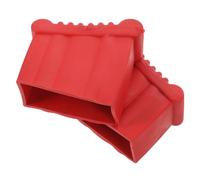 Homoyoyo 2pcs Ladder Feet Pads Non-Slip Rubber Cushion Covers for Telescopic Standard Ladders Anti-Slip Protective Foot Covers for Tile Floors Easy to Install