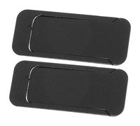 Homoyoyo 2pcs Laptop Privacy Cover Slide Ultra-thin Webcam for Laptops Tablets and Phones Easy to Install Self-adhesive Design Durable Square Shape Protection for Your Online Privacy
