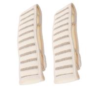 Homoyoyo 2pcs Line Scrub Towel Reusable Exfoliating Body Wash Cloth Long Shower Back Scrubber for Bath Use