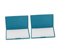 Homoyoyo 2Pcs Magnetic Needle Storage Case Durable Organizer for Sewing Needles Compact Space Saving for Crafting Keep Your Workspace Neat and Safe