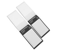 Homoyoyo 2pcs Magnetic To Do List Pads with English Text Fridge Notepads with Strong Magnet Back for Grocery List Reminders Convenient Magnetic Memo Pads for Kitchen Organization and