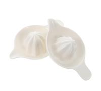 Homoyoyo 2pcs Manual Fruit Juicer Handheld Lemon and Orange Squeezer Ceramic Kitchen Tool for Household Citrus Juice Extraction