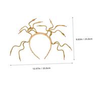 Homoyoyo 2pcs Medusa Snake Headband Bendable Egyptian Queen Headpiece with Intricate Snake Details Earthy Golden Dark Green Colors Unique Pharaoh Costume Accessory for Women Cosplay
