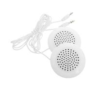 Homoyoyo 2pcs Mini Travel Pillow Speaker with Built Jack Wired Portable Stereo Speakers for Phone and Tablet Compact Design for Bedroom Office and Travel Use Clear Sound Quality