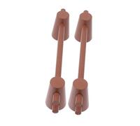 Homoyoyo 2pcs Mini Wood Farm Fence Decor, Miniature Landscape Prop, Guard Bar Model for DIY, Wooden Animal Fence for Room