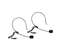 Homoyoyo 2pcs -mounted Condenser Microphone for Voice Amplifier Audio Background Noise Reduction Easy Installation Compatible Teaching and Computer Use