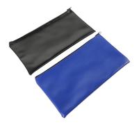 Homoyoyo 2pcs Multi-use Bag Money Bag Stylish Pu Material Easy to Access Smooth Surface Portable Travel Cosmetic Pouch with Large Capacity