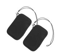 Homoyoyo 2pcs Neoprene Phone Sleeve Case Soft Protective Cell Phone Pouch with Zipper Portable Handheld Design for Women Travel Gym Outdoor Use