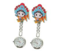 Homoyoyo 2pcs Nurse Fob Watch for Women Nurse Pocket Watch Quartz Women Fob for Vet