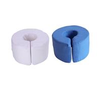 Homoyoyo 2pcs Patient Turning Device Roll over Pad Ankle Elevation Pressure Relief Cushion for Bedridden Care Suitable for Rehabilitation and Post-surgery Use White and Blue Color