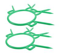 Homoyoyo 2pcs Plastic Calf Weaning Nose Rings Cattle Weaner Tool for Calves, Sturdy Farm Livestock Equipment, Comfortable Bull Nose Rings for Animal Husbandry