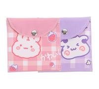 Homoyoyo 2pcs Portable Sanitary Napkin Pouch Waterproof Menstrual Pad Storage Bag for Travel Multi-Function Coin Bag Compact Design for Girls and Women