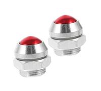 Homoyoyo 2pcs Pressure Cooker Safety Valve Red Flat Steam Release Valve for Secure Cooking Pressure Regulation Easy to Install