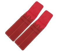 Homoyoyo 2pcs Pu Leather Pen Cover Pen Sleeve for Holder Nurses Doctors Daily Use Bag Organizing Bag